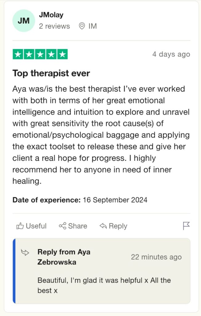 Tstimonia Aya Zebrowska