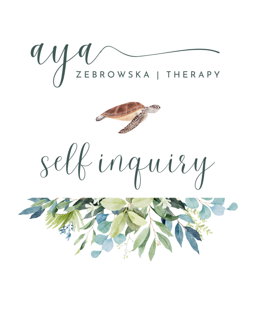 Aya Zebrowska Self Inquiry