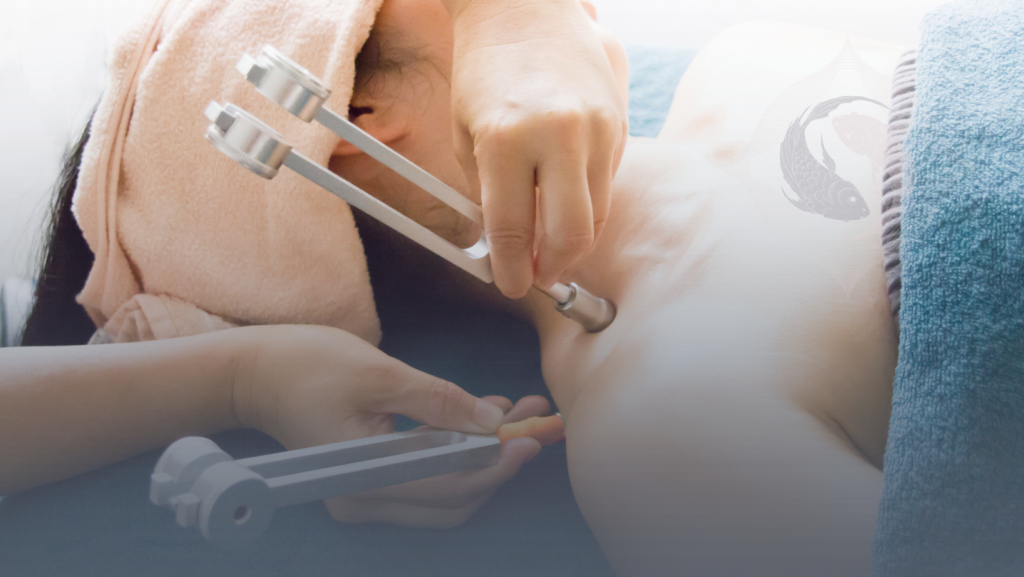 Treatment with Tunig Forks - Aya Zebrowska Sound Massage
